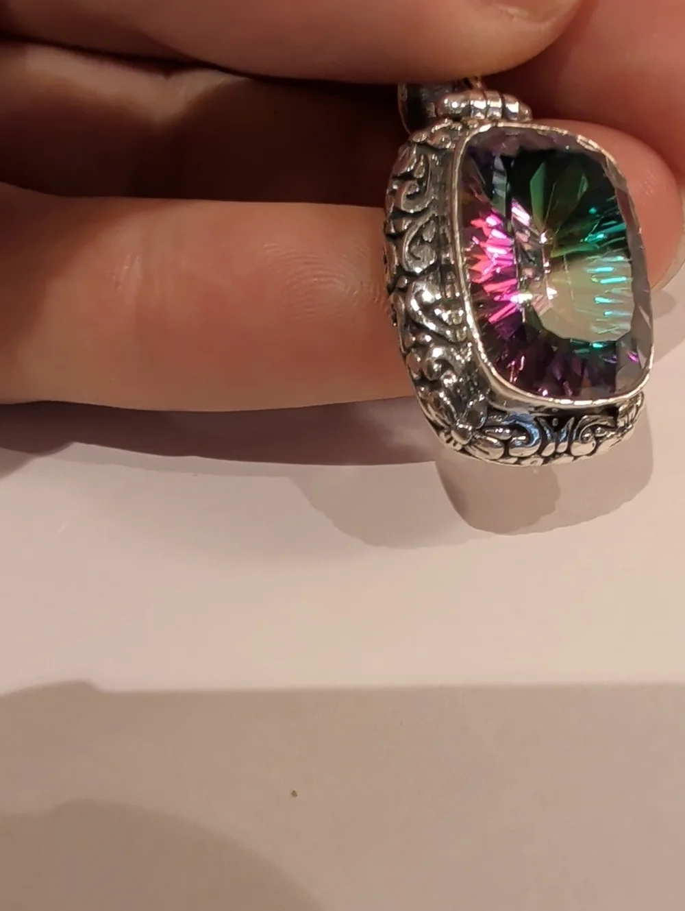 Mystic Topaz this large